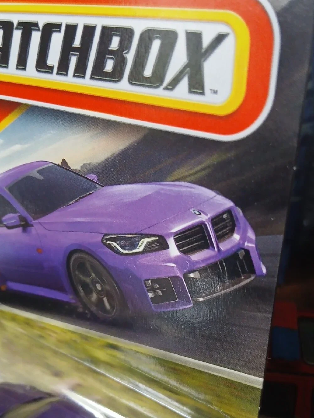 Matchbox 2023 BMW M2 Kids Toy Car - Purple
